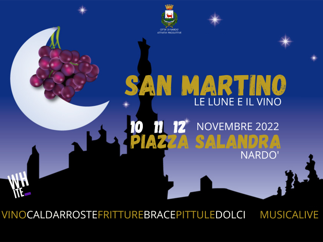 San Martino le lune e il vino, tre giorni di festa in Piazza Salandra